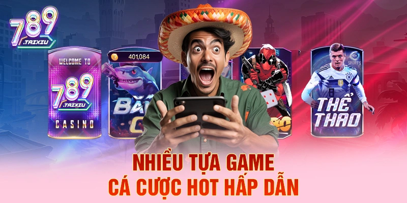 Kho game cá cược đa dạng tại ae888